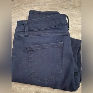 High Rise Dark Blue Jeans